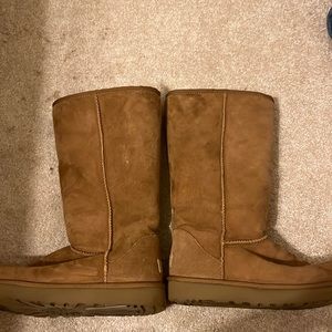 Size 9 Tall Chestnut Ugg boots